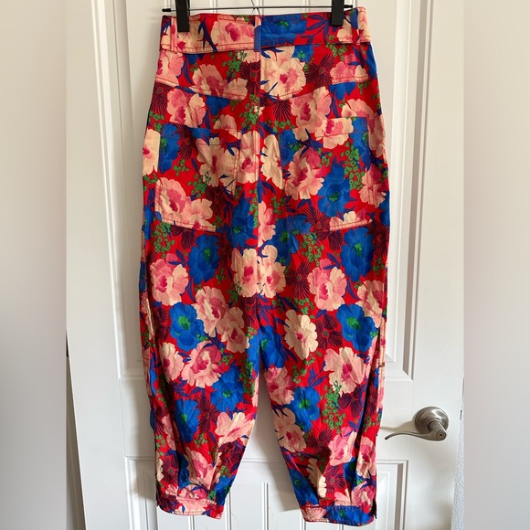 Zara Floral Pants - Picture 7 of 9